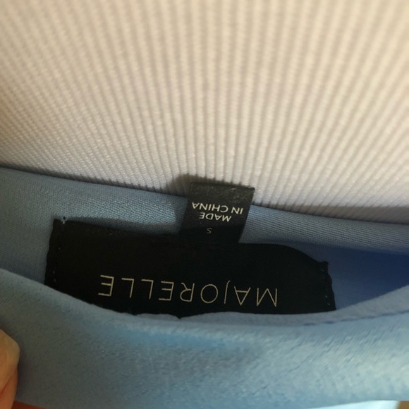 NWOT Majorelle Jane Gown in French Blue dress - Picture 6 of 8